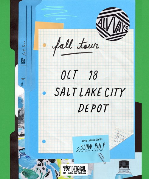 KRCL Presents: Alvvays at The Depot on Oct 18