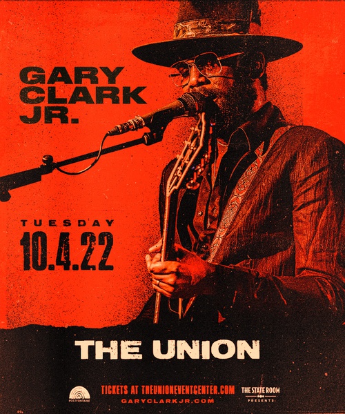 Just Announced! Gary Clark, Jr. coming to The Union on Oct 4