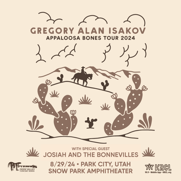 KRCL Presents: Gregory Alan Isakov at Deer Valley Concert Series