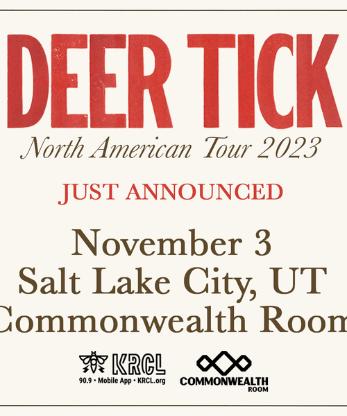 KRCL Presents: Deer Tick at The Commonwealth Room on Nov 3