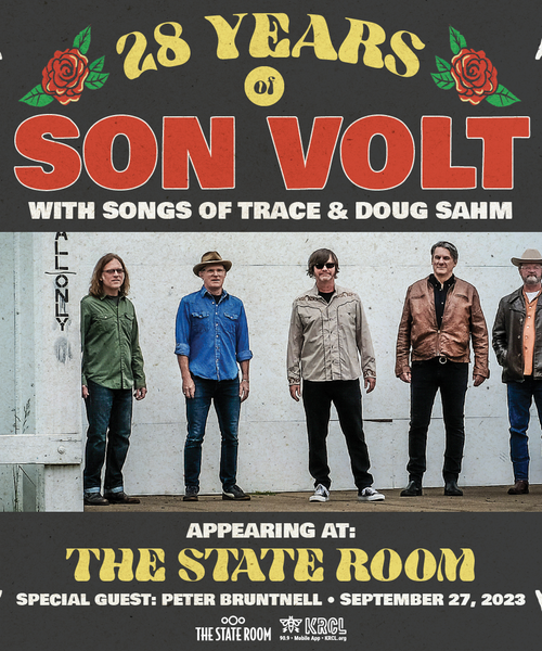 KRCL Presents: Son Volt at The State Room on Wed, Sept 27