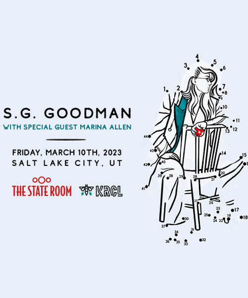 KRCL Presents: S.G. Goodman at The State Room on March 10