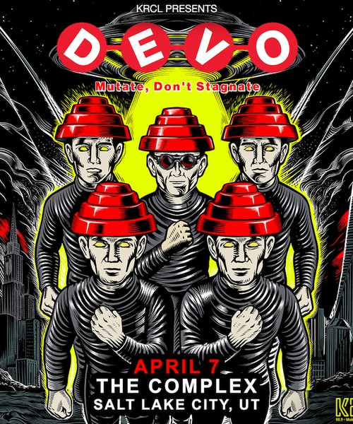 KRCL Presents: DEVO at The Complex on Tues, April 7