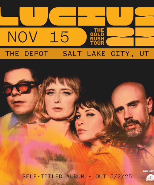 KRCL Welcomes: Lucius to The Depot on Nov 15